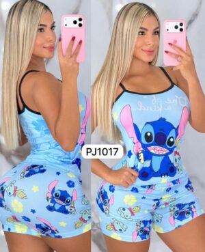 pijama de stich