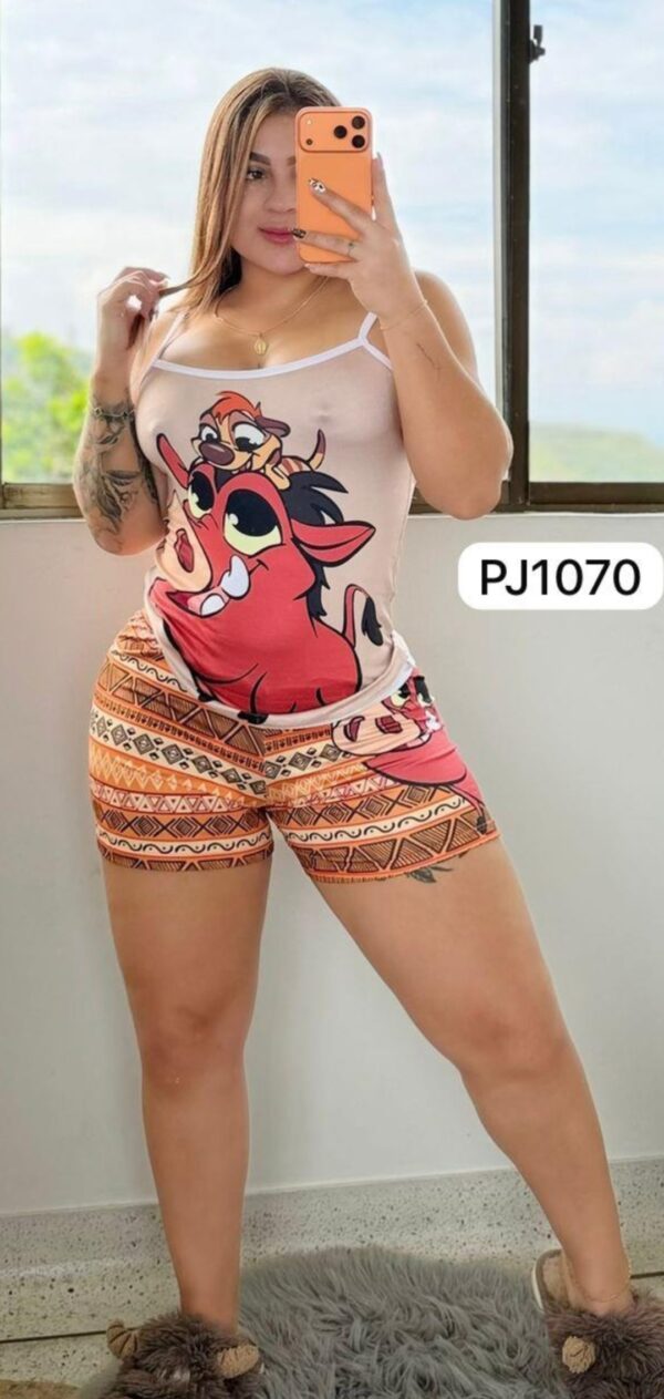 pijama de short 🇨🇴